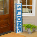 Detroit Lions 46" Double Sided Leaner, Christmas