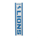 Detroit Lions 46" Double Sided Leaner, Christmas
