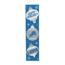 Detroit Lions 46" Double Sided Leaner, Christmas