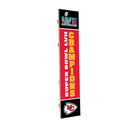 Kansas City Chiefs Large Single Sided Leaner, 46"