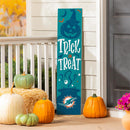 46" Double Sided Leaner, Miami Dolphins, Halloween