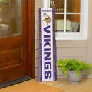 46" Double Sided Leaner, Minnesota Vikings, Christmas