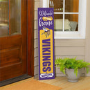46" Double Sided Leaner, Minnesota Vikings, Halloween