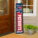 46" Double Sided Leaner, New England Patriots, Halloween