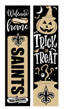 46" Double Sided Leaner, New Orleans Saints, Halloween
