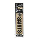 46" Double Sided Leaner, New Orleans Saints, Halloween