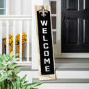 New Orleans Saints Summer Seasonal Single Sided Large Leaner, 46"