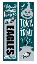 46" Double Sided Leaner, Philadelphia Eagles, Halloween