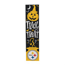 46" Double Sided Leaner, Pittsburgh Steelers, Halloween