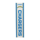46" Double Sided Leaner, Los Angeles Chargers, Christmas