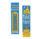 46" Double Sided Leaner, Los Angeles Chargers, Halloween