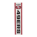 46" Double Sided Leaner, San Francisco 49ers, Christmas