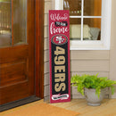 46" Double Sided Leaner, San Francisco 49ers, Halloween
