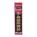 46" Double Sided Leaner, San Francisco 49ers, Halloween