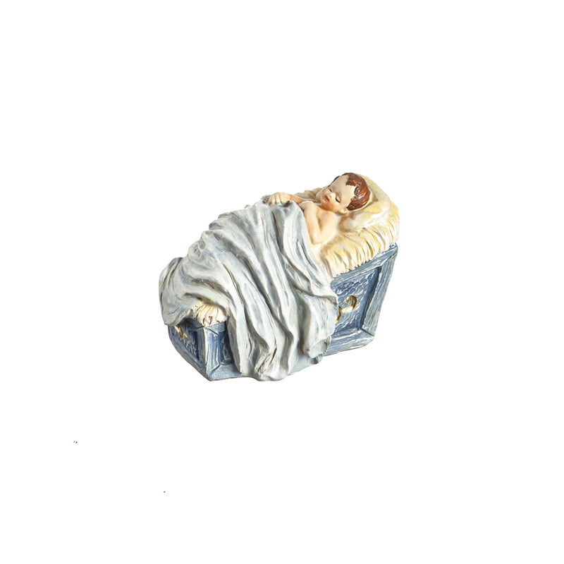 Nativity Set with Blue Accents, Set of 7,84g4324