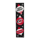 Carolina Hurricanes 46" Double Sided Leaner, Christmas