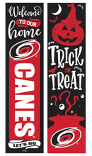 Carolina Hurricanes 46" Double Sided Leaner, Halloween