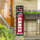 Carolina Hurricanes 46" Double Sided Leaner, Halloween