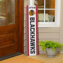Chicago Blackhawks 46" Double Sided Leaner, Christmas
