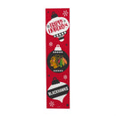 Chicago Blackhawks 46" Double Sided Leaner, Christmas