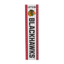 Chicago Blackhawks 46" Double Sided Leaner, Christmas