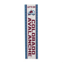 Colorado Avalanche 46" Double Sided Leaner, Christmas