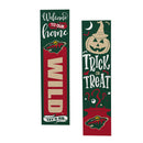 Minnesota Wild 46" Double Sided Leaner, Halloween