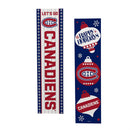 Montreal Canadiens 46" Double Sided Leaner, Christmas