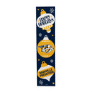Nashville Predators 46" Double Sided Leaner, Christmas