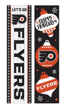 46" Double Sided Leaner, Philadelphia Flyers, Christmas