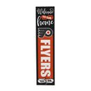 46" Double Sided Leaner, Philadelphia Flyers, Halloween