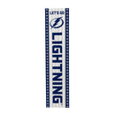 46" Double Sided Leaner, Tampa Bay Lightning, Christmas