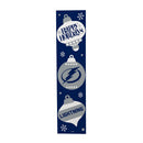 46" Double Sided Leaner, Tampa Bay Lightning, Christmas