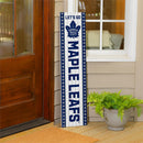 46" Double Sided Leaner, Toronto Maple Leafs, Christmas