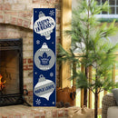 46" Double Sided Leaner, Toronto Maple Leafs, Christmas