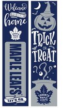 46" Double Sided Leaner, Toronto Maple Leafs, Halloween