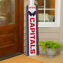 46" Double Sided Leaner, Washington Capitals, Christmas