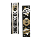 46" Double Sided Leaner, Vegas Golden Knights, Christmas