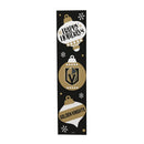 46" Double Sided Leaner, Vegas Golden Knights, Christmas