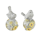 Perching Bird 2 Asst, 2 Designs, 8 Piece Total