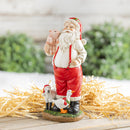 Santa On The Homestead Statue