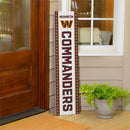 46" Double Sided Leaner, Washington Commanders, Christmas