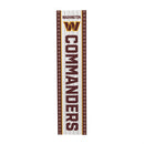 46" Double Sided Leaner, Washington Commanders, Christmas