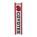46" Double Sided Leaner, University of South Dakota, Christmas