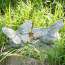 Faux Moss Butterfly & Dragonfly, Set of 2