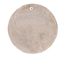 Terracotta Floral Round Stepping Stone
