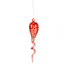 Hanging Art Glass Swirl Garden Decor, Set of 3,84g5349