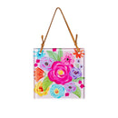 What She Shed Suncatcher, Round Hand-painted, 4.5", CDU
