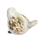 Resin Stone Birds With Pebble Wings Statue, 5"H