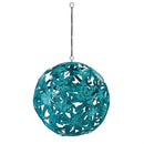 Metal Leaves Decorative Garden Ball, 10"